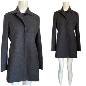 Icebreaker 380 100% Merino Wool Gray Coat Women’s S